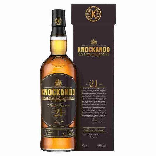 Knockando 21 Jahre Single Malt Scotch Whisky, 70cl