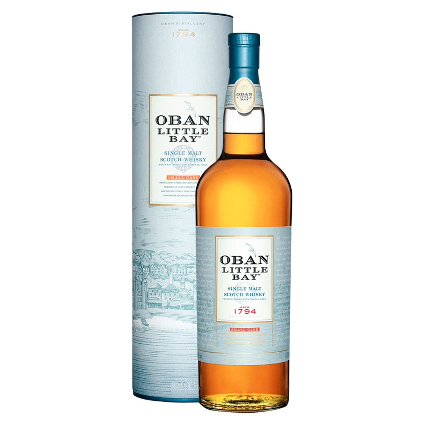 Oban Little Bay Single Malt Scotch Whisky 70cl mit Geschenkverpackung